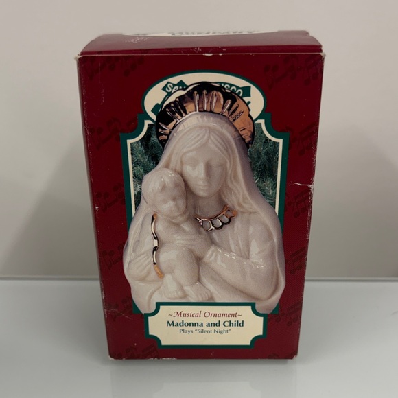 The San Francisco Music Box Company Other - Musical Ornament - Madonna and Child